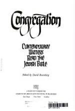 cover image Congregation: Contemporary Writers Read the Jewish Bible
