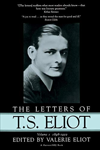 cover image The Letters of T.S. Eliot: Volume 1, 1898-1922