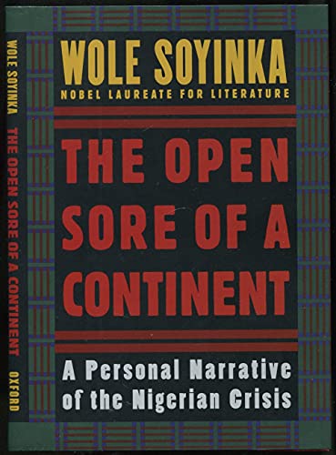 cover image The Open Sore of a Continent: A Personal Narrative of the Nigerian Crisis