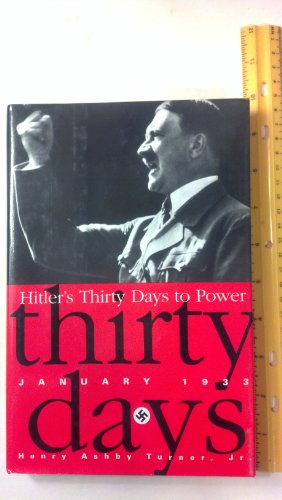 cover image Hitler's Thirty Days to Power: January 1933