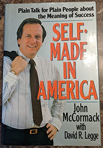 cover image Self-Made in America: Plain Talk for Plain People about the Meaning of Success