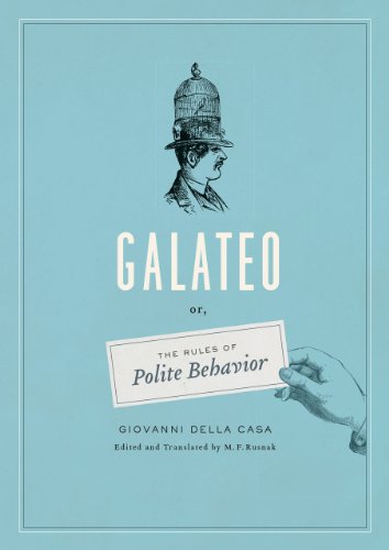 cover image Galateo: Or, The Rules of Polite Behavior