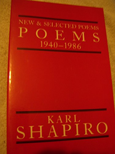 cover image New and Selected Poems, 1940-1986