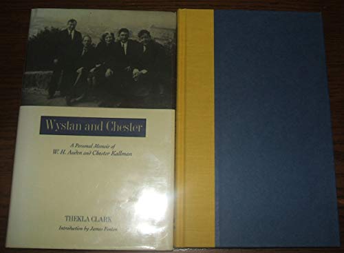 cover image Wystan and Chester: A Personal Memoir of W. H. Auden and Chester Kallman