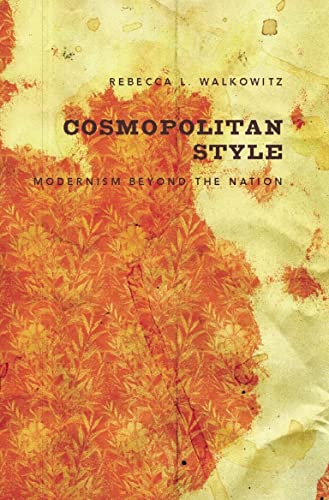 cover image Cosmopolitan Style: Modernism Beyond the Nation