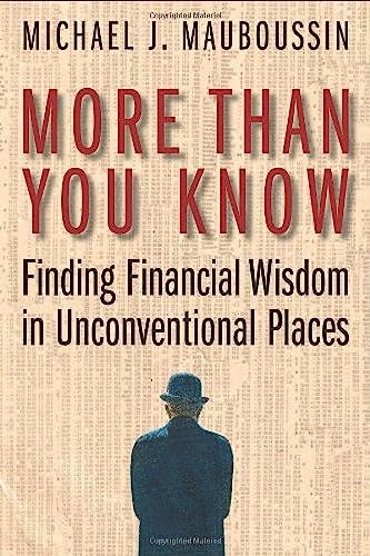 cover image More Than You Know: Finding Financial Wisdom in Unconventional Places