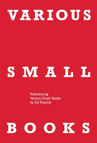 cover image Various Small Books: Referencing Various Small Books by Ed Ruscha