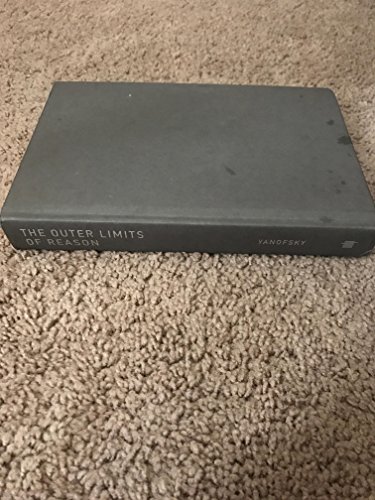 cover image The Outer Limits of Reason: What Science, Mathematics, and Logic Cannot Tell Us