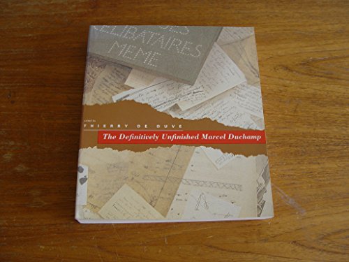 cover image The Definitely Unfinished Marcel Duchamp