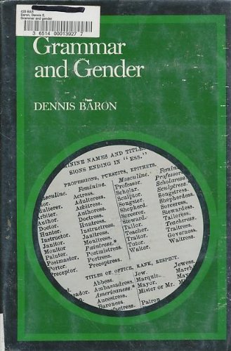 cover image Grammar and Gender