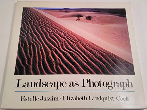cover image Landscape as Photograph