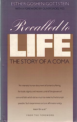 cover image Recalled to Life: The Story of a Coma