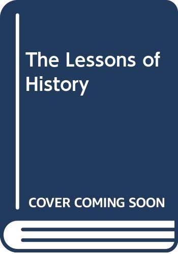 cover image The Lessons of History