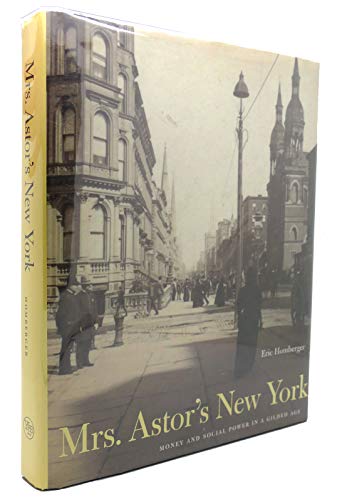 cover image Mrs. Astor's New York: Money and Social Power in a Gilded Age