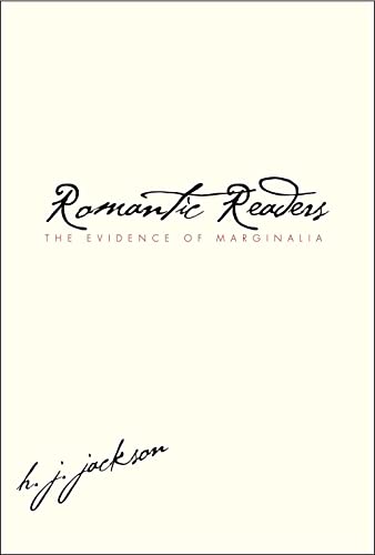 cover image Romantic Readers: The Evidence of Marginalia