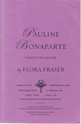 cover image Pauline Bonaparte: Venus of Empire