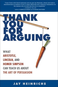 Thank You for Arguing: What Aristotle