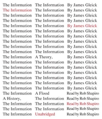 The Information: A History