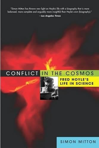cover image CONFLICT IN THE COSMOS: Fred Hoyle's Life in Science