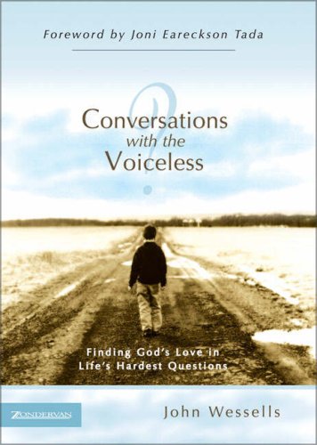 cover image CONVERSATIONS WITH THE VOICELESS: Finding God's Love in Life's Hardest Questions