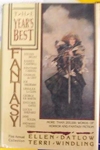 cover image The Year's Best Fantasy: First Annual Collection
