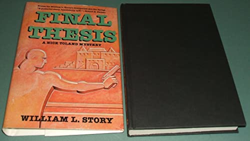 cover image Final Thesis: A Nick Toland Mystery