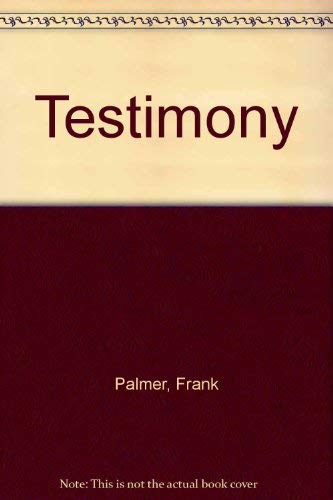 cover image Testimony