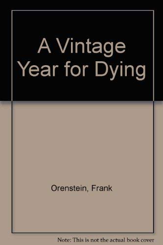 cover image A Vintage Year for Dying