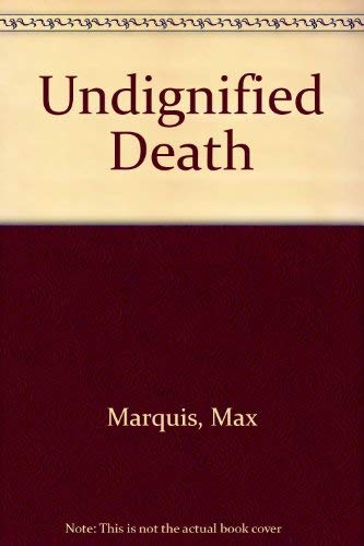 cover image Undignified Death: A Detective Inspector