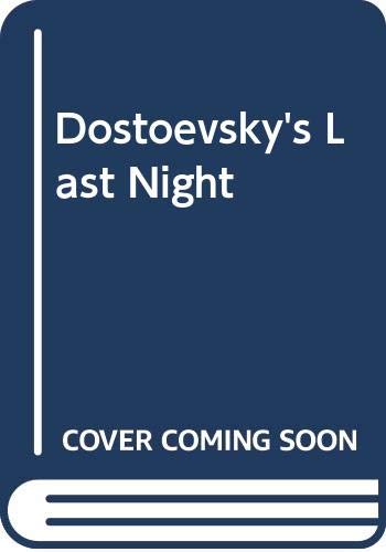 cover image Dostoevsky's Last Night