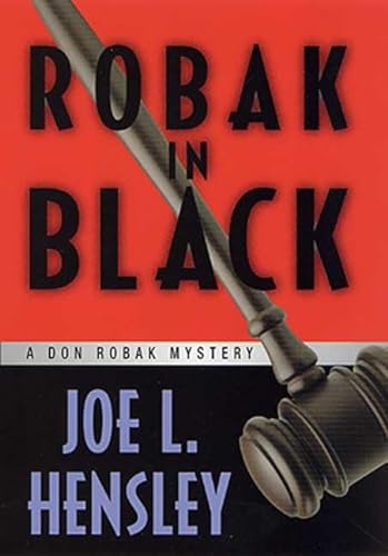 cover image ROBAK IN BLACK: A Don Robak Mystery