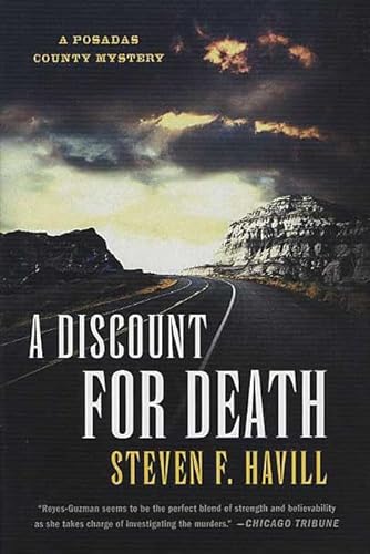 cover image A DISCOUNT FOR DEATH: A Posadas County Mystery