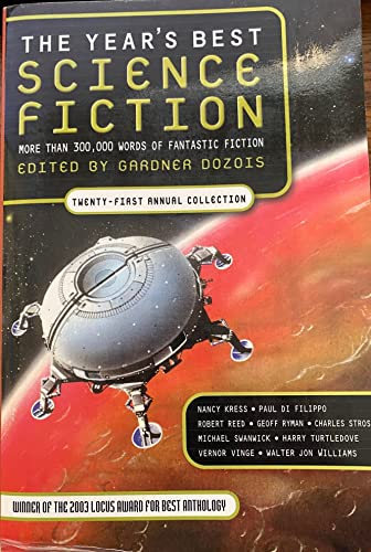cover image THE YEAR'S BEST SCIENCE FICTION: Twenty-first Annual Collection
