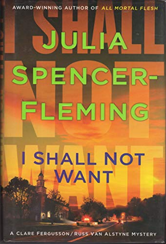 cover image I Shall Not Want: A Clare Fergusson/Russ Van Alstyne Mystery