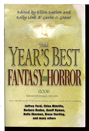 cover image Year's Best Fantasy and Horror
