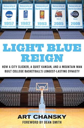 cover image Light Blue Reign: How a City Slicker, a Quiet Kansan, and a Mountain Man Built College Basketball's Longest-Lasting Dynasty