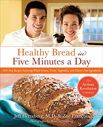 cover image Healthy Bread in Five Minutes a Day