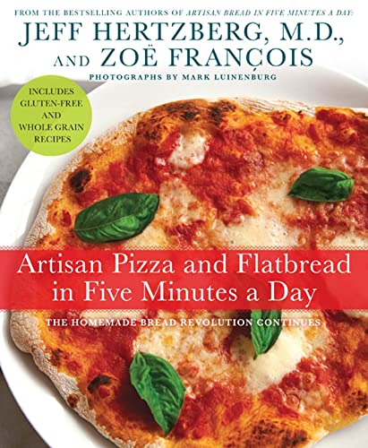 cover image Artisan Pizza and Flatbread in Five Minutes a Day