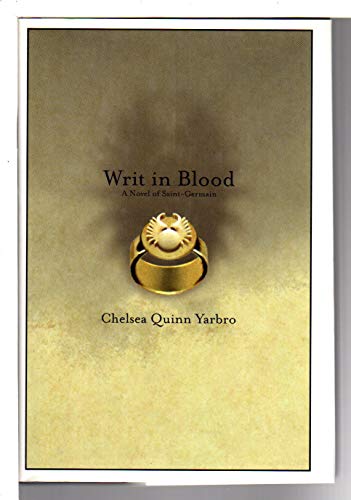cover image Writ in Blood: A Novel of Saint-Germain