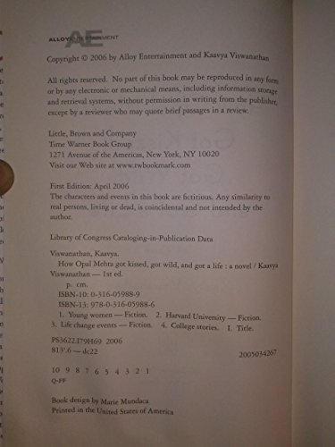 cover image How Opal Mehta Got Kissed, Got Wild and Got a Life