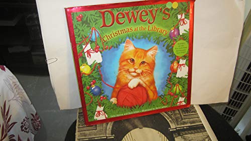 cover image Dewey's Christmas at the Library