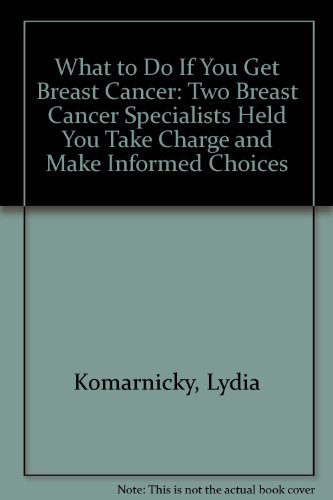 cover image What to Do You Get Breast Cancer
