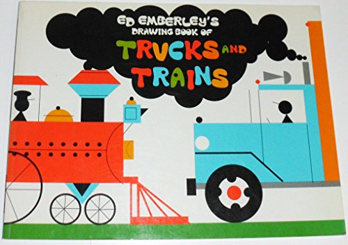 cover image Ed Emberley's Drawing Book of Trucks and Trains