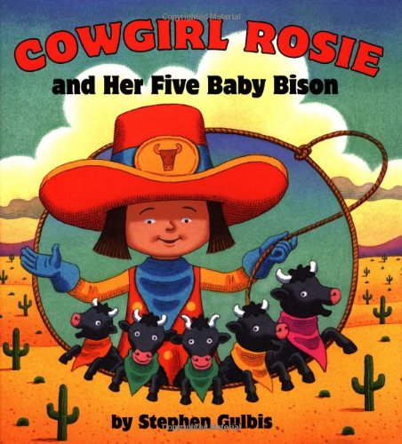 cover image Cowgirl Rosie and Her Five Baby Bison