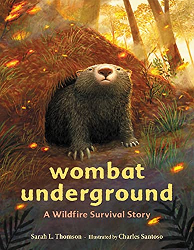 cover image Wombat Underground: A Wildfire Survival Story