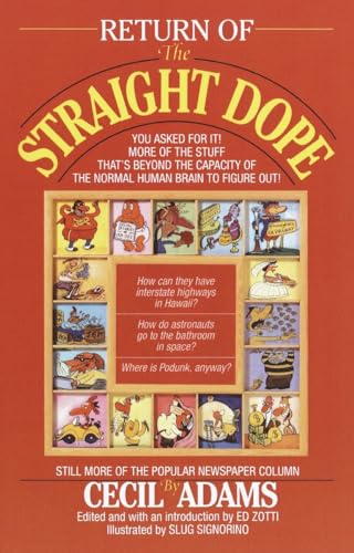 cover image Return of the Straight Dope