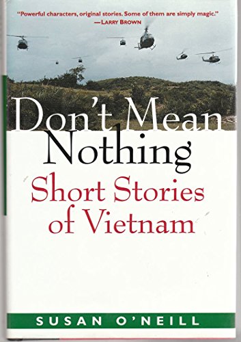 cover image DON'T MEAN NOTHING: Short Stories of Vietnam