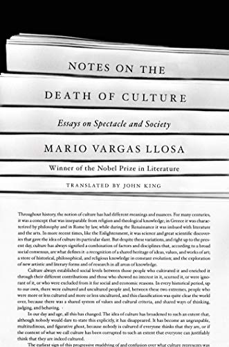 cover image Notes on the Death of Culture: Essays on Spectacle and Society