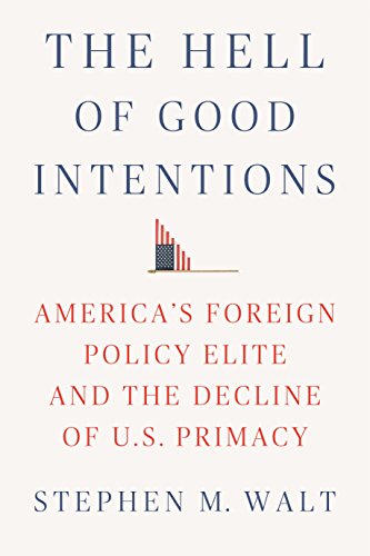 cover image The Hell of Good Intentions: America’s Foreign Policy Elite and the Decline of U.S. Primacy
