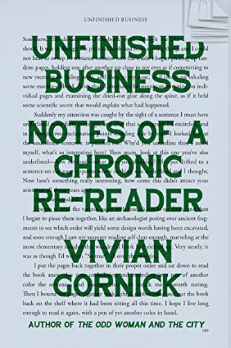 cover image Unfinished Business: Notes of a Chronic Re-Reader 